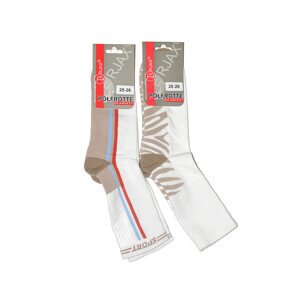 Dámske ponožky Terjax Polofroté art.7094 36-41 mix barev-mix designu 36-38
