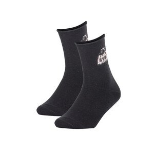 Dámske ponožky s aplikáciou Wola W84.01C vzor.006 černá Univerzální