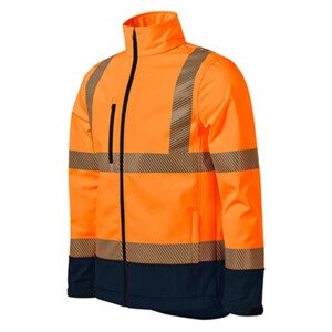 Rimeck HV Drop M MLI-5V398 fluorescenčná oranžová pánska bunda 4XL