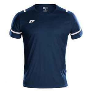Futbalové tričko Zina Crudo Jr 3AA2-440F2 námornícka modrá/biela XXS