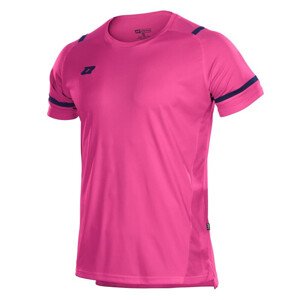 Futbalové tričko Zina Crudo Jr 3AA2-440F2 ružová tmavomodrá XXS
