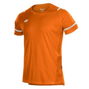 Futbalové tričko Zina Crudo Jr 3AA2-440F2 oranžová/biela XXS