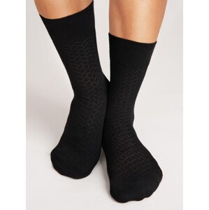 NOVITI Ponožky SB004-M-03 Black 43-46