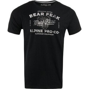 Pánske tričko ALPINE PRO KADES black S