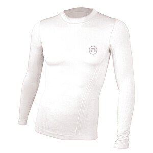 Pánske bezšvové tričko s dlhým rukávom Active-Fit Farba: Bílá, velikost S/M