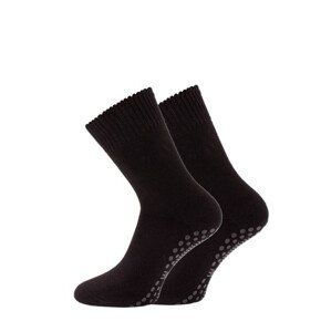 Dámske bavlnené ponožky WiK 38393 Thermo ABS černá 35-38