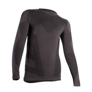 Detské termo tričko s dlhým rukávom IRON-IC (fleece) - čierne Farba: čierna, Veľkosť: 12/14