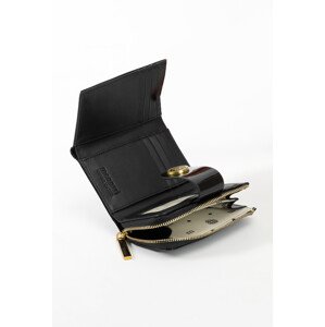 Monnari Peňaženky Malá kožená peňaženka Multi Black OS