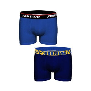 Pánske boxerky John Frank JF2BHYPE04 2 balenia M Modrá