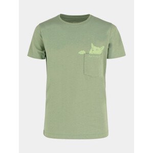 Volcano Regular Silhouette T-Shirt T-Cat Junior G02370-W22 Green 146-152