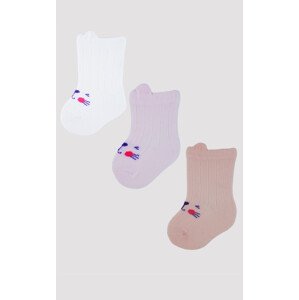 Detské ponožky Noviti SB019 Dievča 0-18 mesiacov směs barev 6-12 měsíců