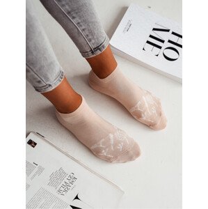 Biele rastlinné ponožky - Milena 37/41