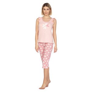 Dámske pyžamo Regina 658 sz/r S-XL L24 Růžová M