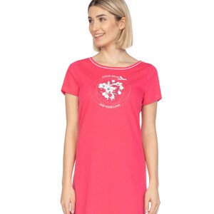 Dámska nočná košeľa Regina 131 w/r 2XL L24 Růžová XXL