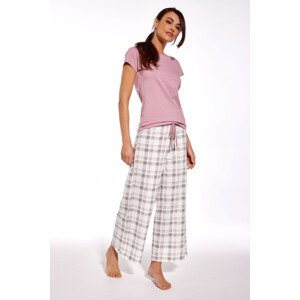 Dámske pyžamo KR 087/285 CHARLOTTE růžová XL
