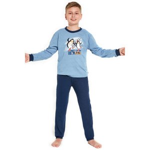 Chlapčenské pyžamo 267/136 Cieľ - CORNETTE světle modrá 146/152