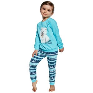 Dievčenské pyžamo 594/166 Šteňa - CORNETTE světle modrá 92