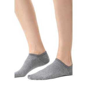 Dámske ponožky COMET 3D 066 MELANŽOVĚ ŠEDÁ 38-40