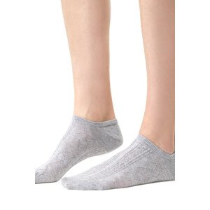 Dámske ponožky COMET 3D 066 MELANŽOVĚ ŠEDÁ 38-40