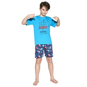 Chlapecké pyžamo   model 15505496 - Cornette tyrkysová 146/152