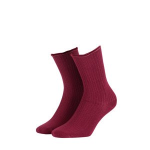 Netlačiace dámske ponožky Wola W84.08P wz.994 carotte Univerzální