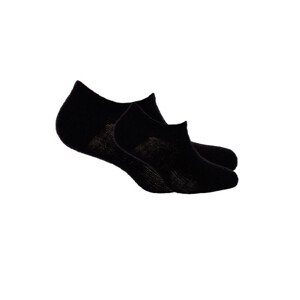 Hladké pánske ponožky BE ACTIVE černá 42/44