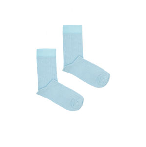 Kabak Ponožky Classic Ribbed Light Blue 36-41