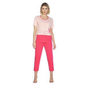 Dámske pyžamo 663 Růžová XL
