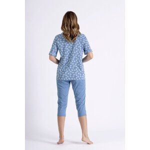 Dámske pyžamo AZALIA 1450 Modrá M