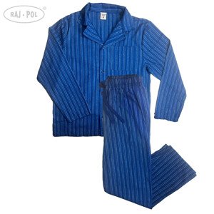 Raj-Pol Modré flanelové pyžamo L