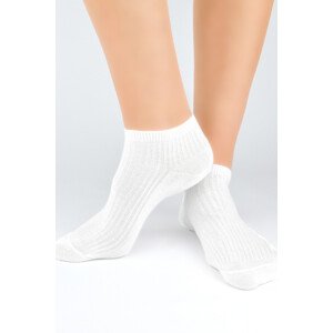 Dámske modalové ponožky ST044 bílá 36-41