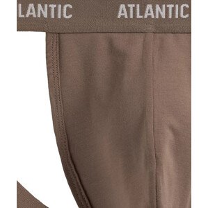 Atlantic pánske nohavičky MP-1571/24 S-2XL tmavě béžová XXL