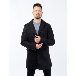 Pánsky kabát GLANO - čierny M