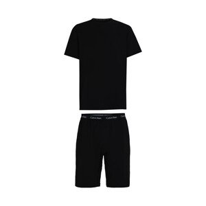 Spodné prádlo Pánske pyžamo S/S SHORT SET 000NM2428EUB1 - Calvin Klein S