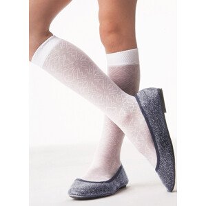 Detské ponožky Knittex DR 0012 Zuzia 20 den A'2 bianco 18-22 cm