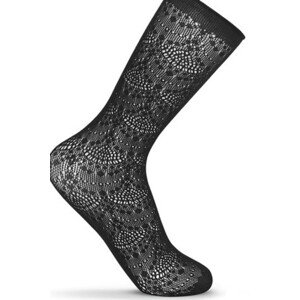 Dámske kabaretné ponožky - 2 černá 36-41