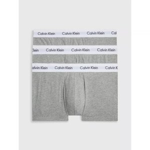 Pánske spodné prádlo 3P LOW RISE TRUNK 0000U2664GKS0 - Calvin Klein S