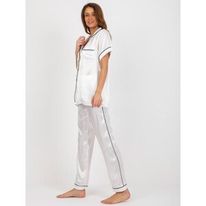 FA PI 8322 pyžamo.59 biele S/M