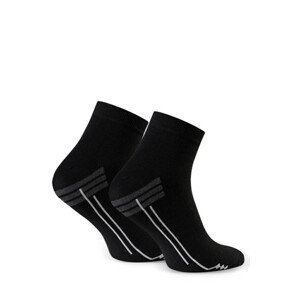 Pánské vzorované ponožky model 15020926 - Steven černá 38-40