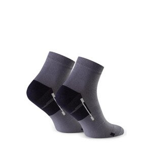 Pánské vzorované ponožky model 15020926 - Steven šedá 38-40