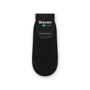 Pánske ponožky "mokasínky" Steven Bamboo art.036 černá 44-46
