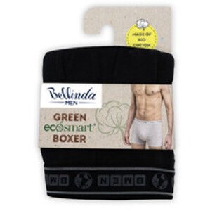 Pánske boxerky z bio bavlny GREEN EcoSMART BOXER - Bellinda - čierna L