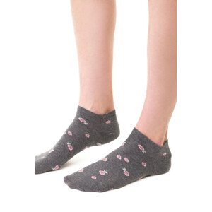 Dámske ponožky Summer Socks 114 MELANŽOVĚ ŠEDÁ 35-37