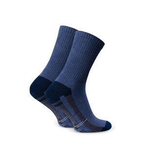 Pánske polofroté športové ponožky 047 JEANS 41-43