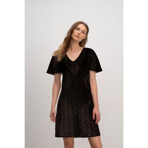 Vamp - Štýlové plážové šaty 16541 - Vamp black L