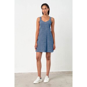 Vamp - Pohodlné froté šaty - Anissa 18369 - Vamp blue horizon XL
