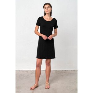 Vamp - Pohodlné dámske šaty - Syrah 18492 - Vamp black XL