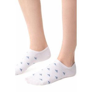 Dámske nízke ponožky 021 bílá 35-37