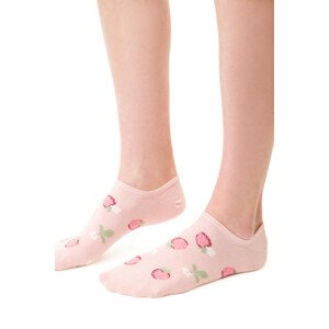 Dámske nízke ponožky 021 světle růžová 35-37