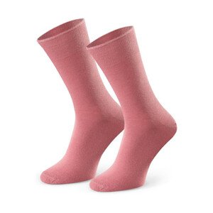 Tenké hladké pánske ponožky k obleku 056 TMAVĚ ČERVENÁ 45-47